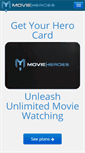 Mobile Screenshot of movieheroes.com