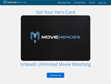 Tablet Screenshot of movieheroes.com